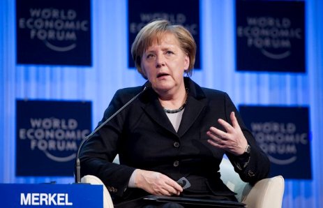 Merkel at World Economic Forum 2012