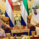 President Khalifa and Queen Beatrix