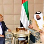 Shaikh Khalifa talks to Yemen's PM