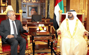Sheikh Mohammed and Lebanese President