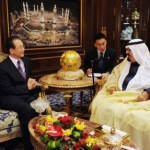 Wen Jiabao with Saudi Arabian King