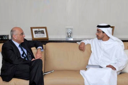Sheikh Abdullah receives IMF official