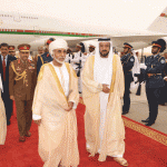 Oman's Sultan Qaboos visits UAE