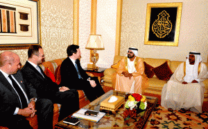 Sheikh Mohammed receives British Chancellor of Exchequer