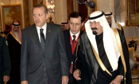 Turkish PM meets Saudi King Abdullah