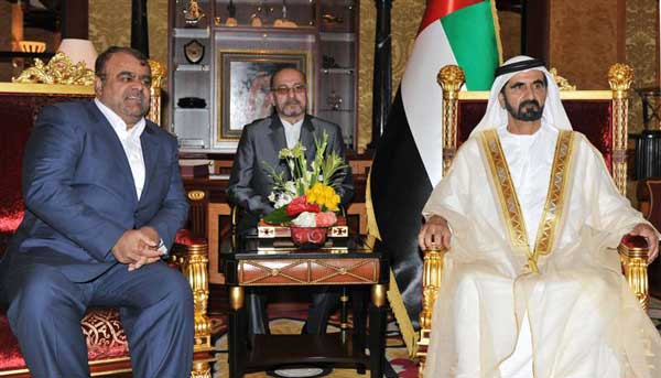 Sheikh Mohammed receives Iranian Oil Minister