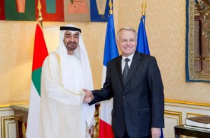 Sheikh Mohammed bin Zayed meets French PM