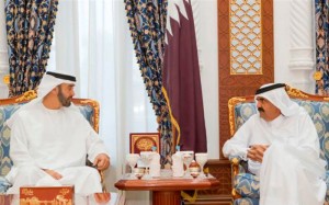 General Sheikh Mohammed meets Emir of Qatar