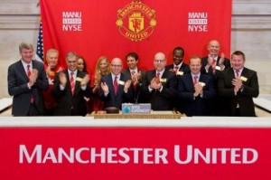Manchester United shares debut in New York