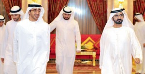 Shaikh Mohammed receives UAE Ambassadors Abroad