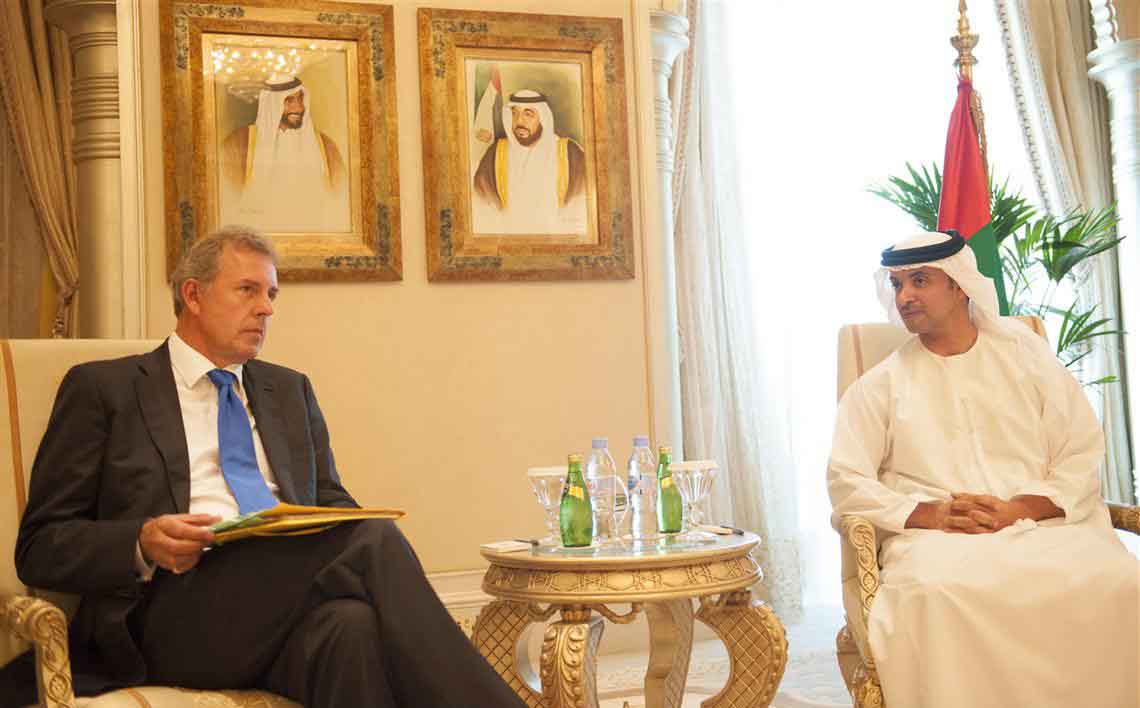 National Security Advisers of UK and UAE meet