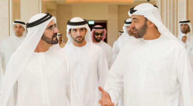 Sheikh Mohammed meets General Sheikh Zayed Al Nahyan
