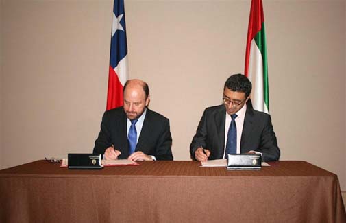 UAE, Chile sign Reciprocal Visa Waiver MOU