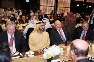 Sheikh Mohammed attends banquet for 500 Forbes Global CEOs