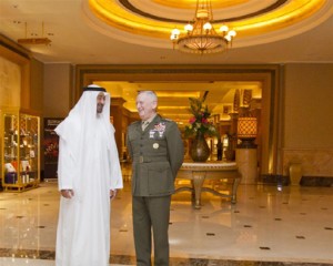 Sheikh Mohammed bin Zayed Receives Commander of US Central Command