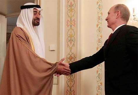 UAE, Russia Discuss Ways to Boost Ties