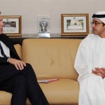 Sheikh Abdullah receives British National Security Advisor