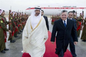 Sheikh Mohammed bin Zayed Meets King Abdullah II of Jordan