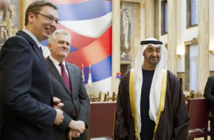 Sheikh Mohammed bin Zayed Meets Serbian President