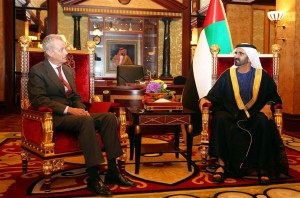Sheikh Mohammed Meets Spanish Defence Minister