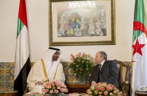 Algerian President Receives Sheikh Mohammed bin Zayed
