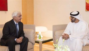 Sheikh Mohammed bin Zayed Meets Indian FM