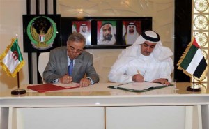 Sheikh Saif Signs Security Accord with Algeria