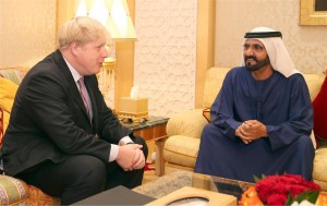Sheikh Mohammed Receives Mayor of London