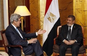 Kerry Meets Egyptian President