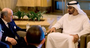 Sheikh Mohamed bin Zayed Meets French FM