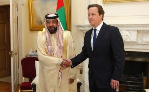 UAE President Hold Talks with British PM