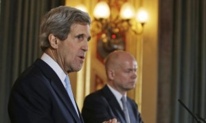 Kerry Meet British FM for Syria talks