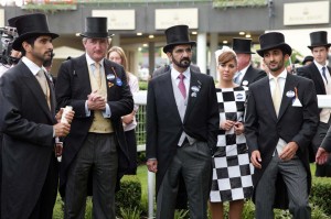 Sheikh Mohammad Attends Royal Ascot Horse Race