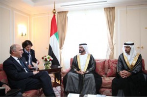 Sheikh Mohammed Meets French FM