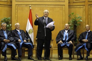 Egypt's Interim Leader Calls for Calm