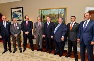 GCC Foreign Minister's Meet Canadian FM