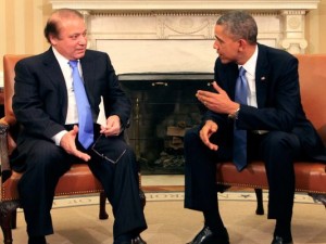Nawaz Meets Obama at White House