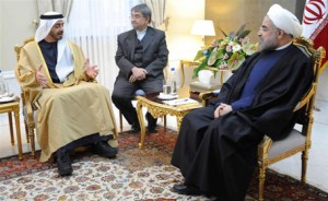 President of Iran Receives Sheikh Abdullah