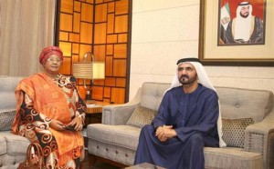 Sheikh Mohammed Meets President of Malawi