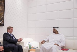 Sheikh Mohammed bin Zayed Meets Irish PM