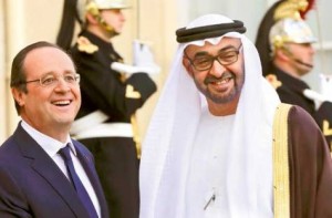 Sheikh Mohammed bin Zayed Meets Hollande