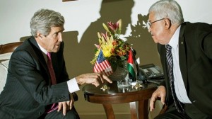 Kerry in constructive Paris talks with Abbas
