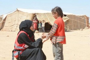 Khalifa Foundation continues Displaced Syrians support