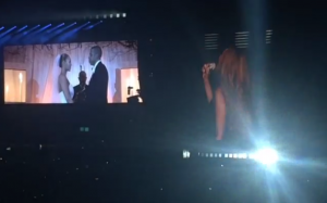 Beyonce unveils wedding video