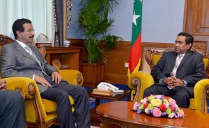 DP World Chairman meets Maldives President