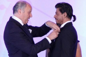 Shahrukh Khan receives top French honour