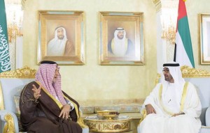 Sheikh Mohamed bin Zayed meets Saudi FM