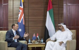 Sheikh Mohammed bin Zayed meets Australian PM