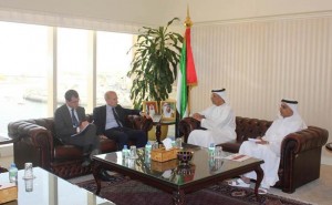 Al Tayer meets Italian envoy