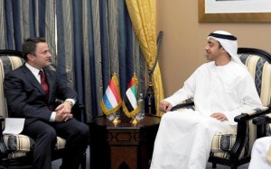 Sheikh Abdullah meets Luxembourg PM
